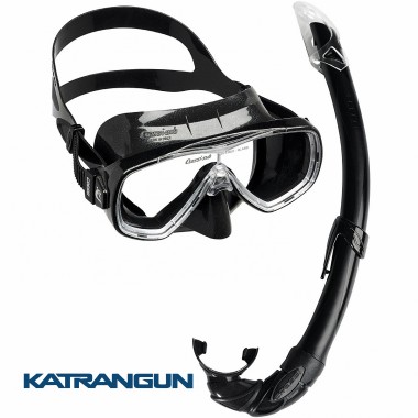 Набір для плавання Cressi Sub Onda Mare; чорний