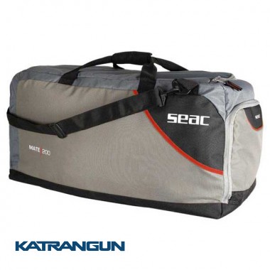 Сумка для снаряжения Seac Sub Mate 200 Hd Bag, Black/Grey