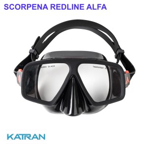 Маска для подводной охоты для начинающих Scorpena REDLINE ALFA