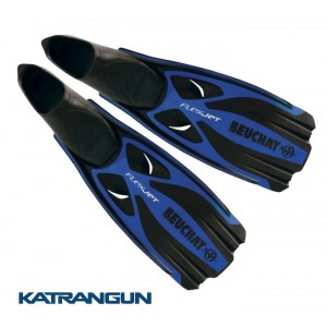 Ласти із закритою п'ятою Beuchat Flex-Jet; сині