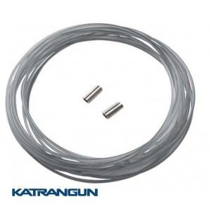 Монолинь для подводной охоты Salvimar 1,47 мм; серый (6м + 2 зажима)