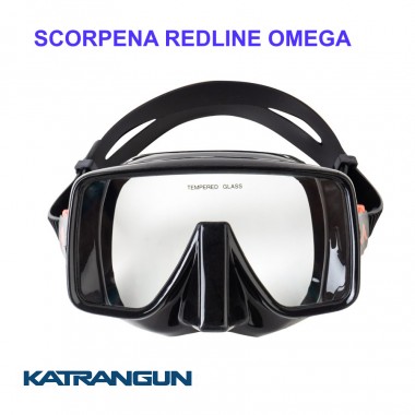 Маска для підводного полювання Scorpena RedLine Omega