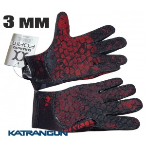 Камуфляжные перчатки для подводной охоты Hydra 3 мм