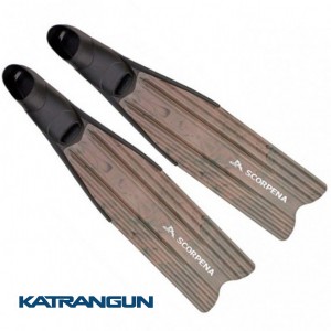 Ласти із закритою п'ятою Scorpena A Camo Brown