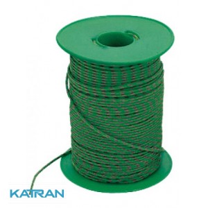 Нейлоновий зелено-черный линь Mares 2 мм 100 м