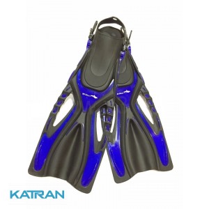 Дайвінг ласти BS Diver GlideFin сині (відкрита п'ята)