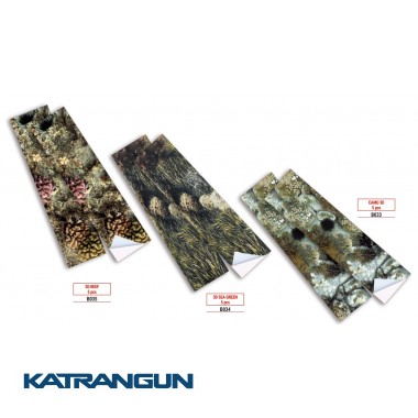 Наклейки на ружье Omer 40х10 см