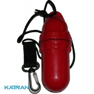 Гермобокс BS Diver 11x4.8 см красный