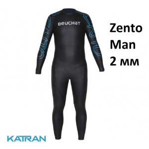 Мужской гидрокостюм для триатлона Beuchat Zento Man 2 мм