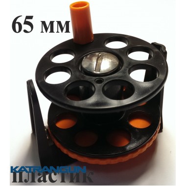 Катушка для подводной охоты Pelengas; пластиковая; оранжевая