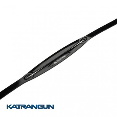 Ремешок для маски Scorpena N,C2,O 16мм; черный силикон