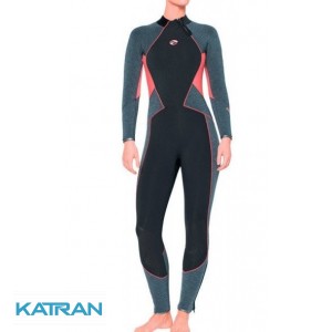 Жіночий мокрий гідрокостюм Bare Evoke Full Lady 5 мм