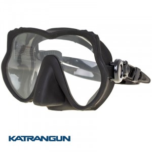 Маска для плавания Marlin Frameless Excel; чёрная