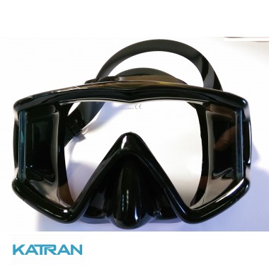 Маска BS Diver 3-Vizion MID, чорна (БЕЗ БОКСУ)