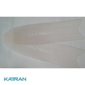 Лопасти для ласт Pelengas White, средняя жесткость, пластиковые