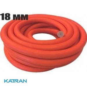 Тяги в бухтах Prime Line; діаметр 18 мм; прозора в помаранчевій оболонці