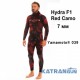 Гідрокостюм Hydra F1 Red Camo 7 мм