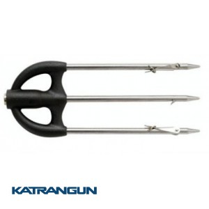 Наконечник Salvimar трехзубый; нержавеющий; на нейлоне; 2 флажка