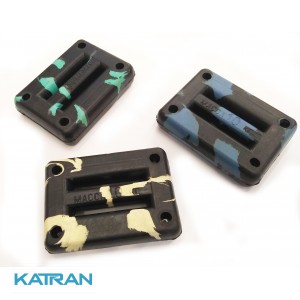 Вантаж для підводного полювання прогумований плоский 1 кг; камуфляж