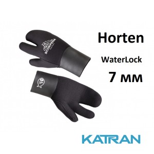 Рукавицы трехпалые для холодной воды Scorpena H Horten WaterLock 7 мм