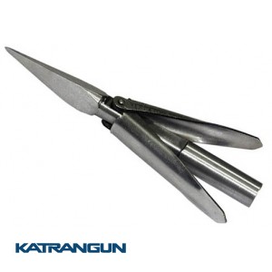 Наконечники для подводной охоты Фирменные №2, два флажка, четырёхгранные