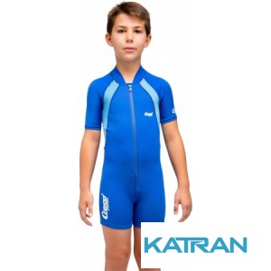Детский гидрокостюм для плавания Cressi Sub Kid Shorty 1,5 мм; синий; для мальчика