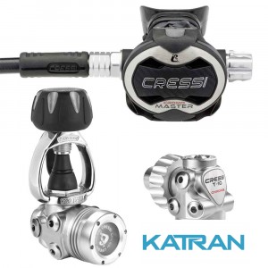 Зимний регулятор для дайвинга Cressi T10 SC Cromo/Master Regulator