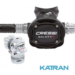 Регулятор Cressi Sub T10 SC CROMO GALAXY ADJUSTABLE din 300