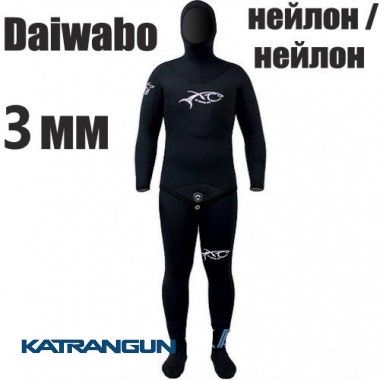 Гідрокостюм для фрідайвінгу XT Diving Pro Daiwabo 3 мм; нейлон / нейлон