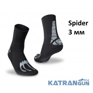 Неопренові шкарпетки для полювання і фрідайва Omer Spider 3 мм