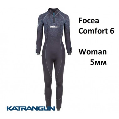 Женский гидрокостюм для дайвинга Beuchat Focea Comfort 6 Woman 5 мм