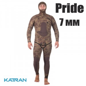 Гідрокостюм для підводного полювання Marlin Pride  oliva 7 мм