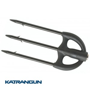 Трехзубый калёный наконечник для подводного ружья Salvimar Martin, гальванизированный