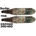 Лопаті для ласт C4 пластикові SURFER Soft під калоші 300/400