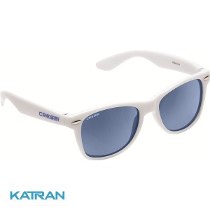 Дитячі сонцезахисні окуляри Cressi Sub Maka; біло-сині