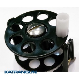 Катушка для подводного ружья Pelengas; пластиковая; белая