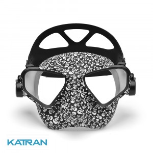 Маска для фридайвинга и подводной охоты C4 Falcon pirat