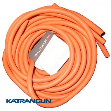 Тяги для підводних арбалетів в бухтах Salvimar (на метраж), клас A, 16-17мм, чорні в помаранчевих оболонках