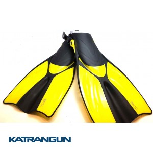 Ласти для дайвінга BS Diver Medusa (відкрита п'ята) жовті