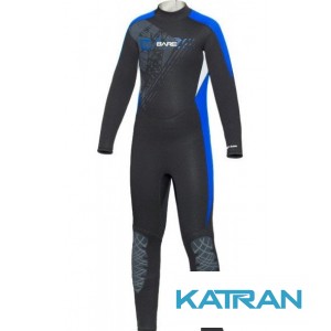 Підлітковий гідрокостюм Bare Junior Manta Full 5-4 мм