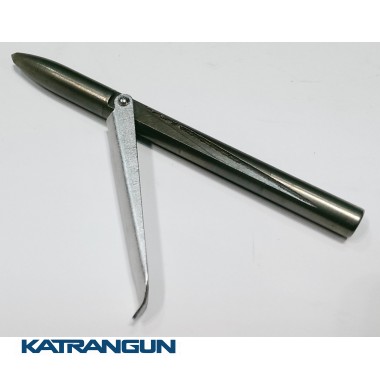 Наконечник для подводного ружья KatranGun, цельный, пуля, 1 флажок
