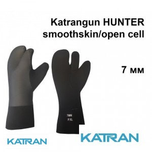 Рукавицы Katrangun Hunter smoothskin/open cell; Suiton; 7 мм