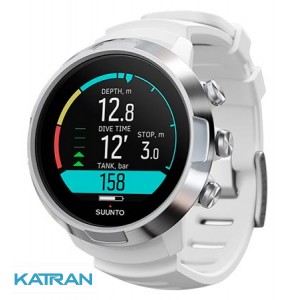 Декомпрессиметр для фридайвинга Suunto D5; белый