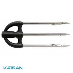 Наконечник Salvimar тризубий; нержавіючий; на нейлон; 2 прапорця