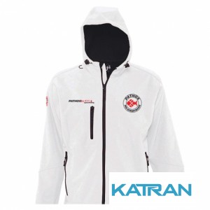 Вітронепродувна куртка Pathos Softshell Team, біла
