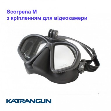 Маска Scorpena M с креплением для видеокамеры