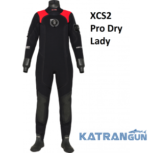 Женский сухой гидрокостюм Bare XCS2 Pro Dry Lady