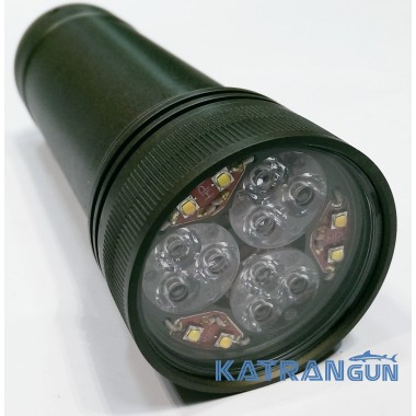 Светодиодный фонарь подводной охоты HunterProLight-4 V3