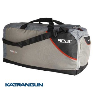 Сумка для снаряжения Seac Sub Mate 200 Hd Bag, Black/Grey