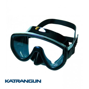 Маска для подводного плавания Beuchat Primo; чёрная рамка; чёрный силикон